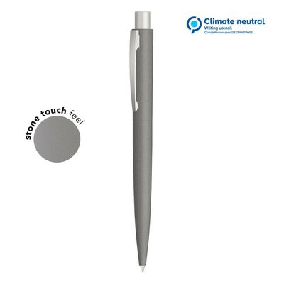 Pack of 5 - Uma - Lumus Stone Pen  - Dark Grey