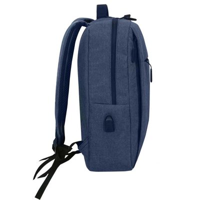 Giftology - Baruth Grs-Certified Recycled Backpack 15-inch - Blue