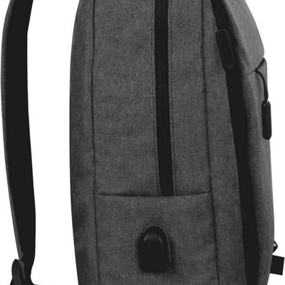 Giftology - Malacca Anti-Bacterial Backpack 15-inch - Grey