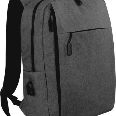 Giftology - Malacca Anti-Bacterial Backpack 15-inch - Grey