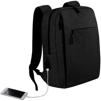 Giftology - Malacca Anti-Bacterial Backpack 15-inch Black