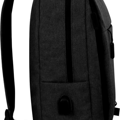 Giftology - Malacca Anti-Bacterial Backpack 15-inch Black
