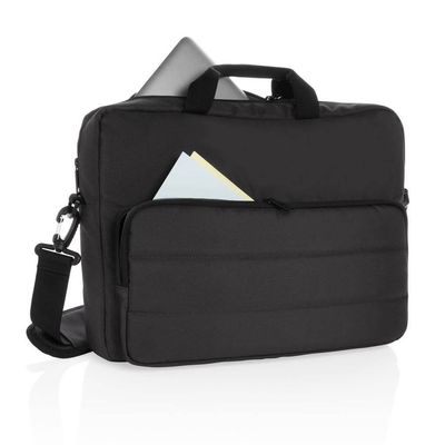 Impact - Aware RPET 15.6 Laptop Bag - Black