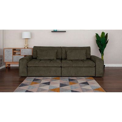 Cleveland Crown Straight Modular Sofa Bed - Brown