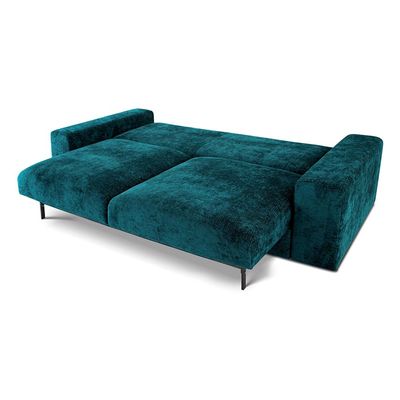 Devis Irving Fabric 2-seater  Sofa Bed - Dark Blue