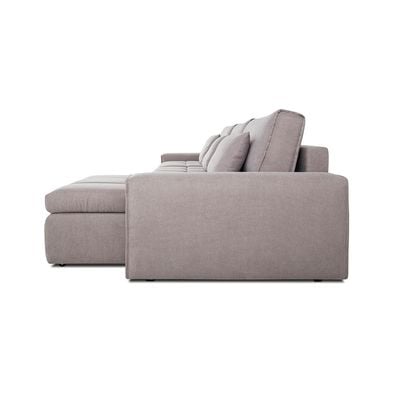 Cleveland Atlanta 3 Seater Fabric Sofa Bed - Beige