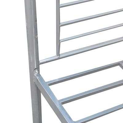 Bunk Bed 100 cm x 190 cm Silver, , Twin