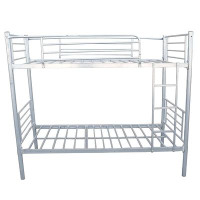 Bunk Bed 100 cm x 190 cm Silver, , Twin