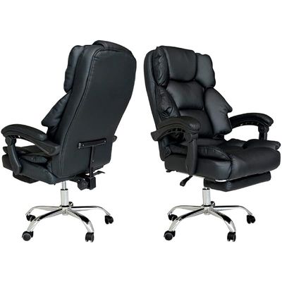 Executive Office PU Leather Chair Black