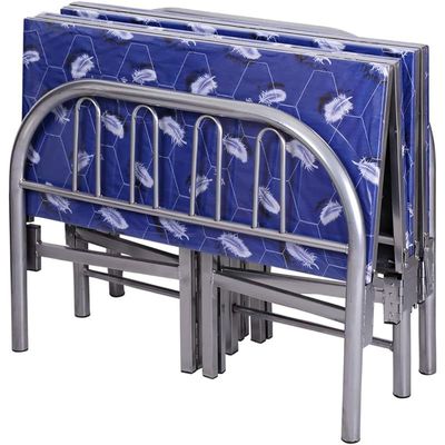 STEEL FOLDING BED 190L x 90W x 70H cm