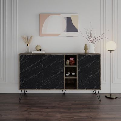 Mourah Clara Console - Dark Coffee/Bendir - 2 Years Warranty