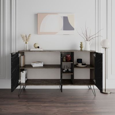 Mourah Clara Console - Dark Coffee/Bendir - 2 Years Warranty