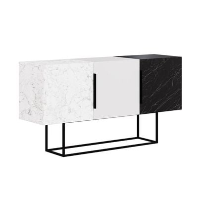 Mourah Tontini Console - Carrara/White/Bendir - 2 Years Warranty