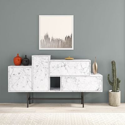 Hermes Console - Carrara/Carrara - 2 Years Warranty