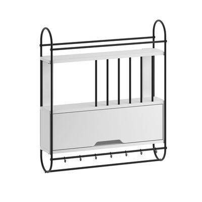 Mourah Holi Kitchen Shelf - White - 2 Years Warranty