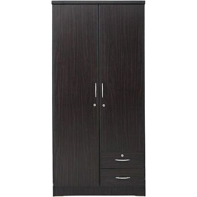 Wood Wardrobe - Cabinet/Cupboard 2 Door wenge
