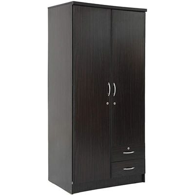 Wood Wardrobe - Cabinet/Cupboard 2 Door wenge