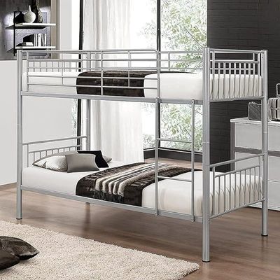 Bunk Bed Silver & Size 90x190 Cm