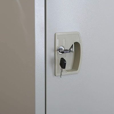 Steel Locker Cabinet 1-Door File Storage Box Locker with Keys for Home, Office, School, Halls, Workplaces, Hospitals, Gyms, Factories, Bank, Money Locker Cabinet - KL854