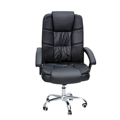 Boss Executive Office Chair Steel Structure, PU Leather 360Â° Swivel Desk Gaming Chair High Back & Adjustable Height Computer Table Chair, Soft Foam Gaming Study Chair Lumbar Support  KC98
