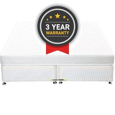Orthomedical Mattress Plus Medium Firm Back Support 3-Year Warranty Dimension 200x200x13 Centimeters