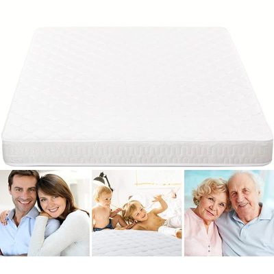 Orthomedical Mattress Plus Medium Firm Back Support 3-Year Warranty Dimension 200x200x19 Centimeters