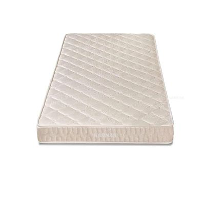 Heavy Duty Single Metal Steel Bed with Medicated Mattress Dimension 90x190 CM Black