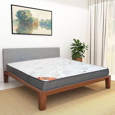 Home Orthopedic (Medium Feel) Dual Comfort Reversible Mattress with 2 Free Pillows | 5 Years Warranty | Thickness 25cm (UK Emperor - W200 x L200cm)
