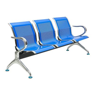 Banco Metal Heavy-Duty Metal Bench with Armrests and Backrest - Modern and Comfortable Bench (K# 222-1)