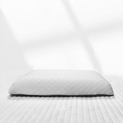 FlatWhite Memory Foam Pillow - Grey (40 x 60 x 9 cm) 