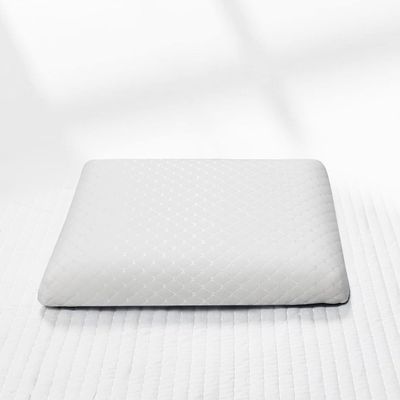 FlatWhite Memory Foam Pillow - Grey (40 x 60 x 9 cm) 