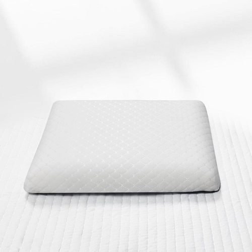 FlatWhite Memory Foam Pillow - Grey (40 x 60 x 9 cm) 