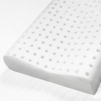 KidsAura Memory Foam Pillow - Grey (31x47x7/9 cm) 