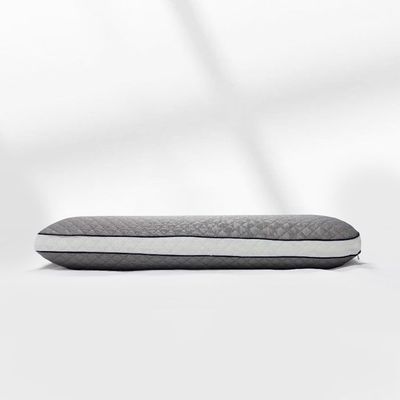 PlutoRest Memory Foam Pillow  - Grey (35 x 80 x 13 cm) 