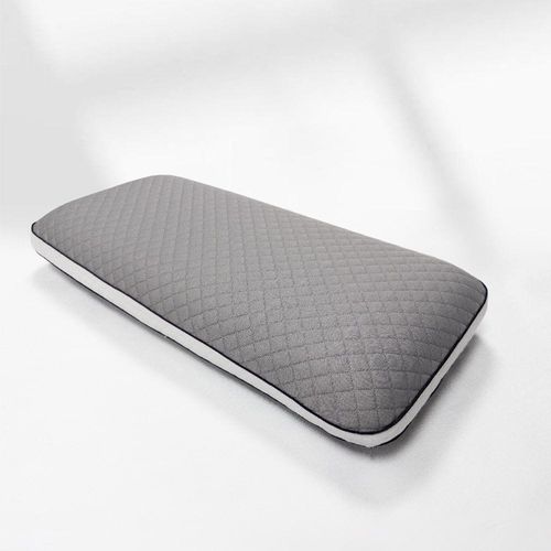 PlutoRest Memory Foam Pillow  - Grey (35 x 80 x 13 cm) 