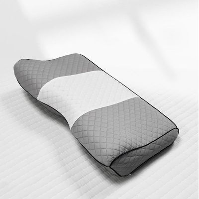 ZenComfort Memory Foam Pillow - Grey (40 x 70 x 11/13 cm)