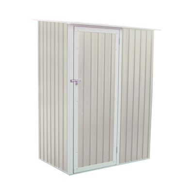 CamelTough Outdoor Metal Storage Shed, 4.7X3 feet, Garden Metal Shed Beige, CT-642 CamelTough Outdoor Metal Storage Shed, 4.7X3 feet, Garden Metal Shed Beige, CT-642