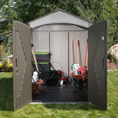 SHED STORE AND MORE - OUTDOOR STORAGE SHED - 7 FEET X 9.5 FEET