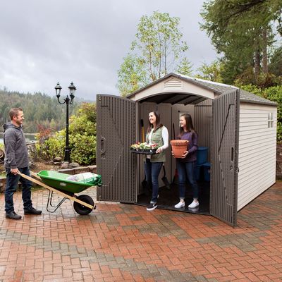 SHED STORE AND MORE - OUTDOOR STORAGE SHED - 7 FEET X 12 FEET