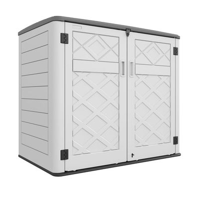 CamelTough Outdoor Garden Storage Cabinet, 135L x 84W x 119H cm 1-Year Warranty, HTC-CT-636