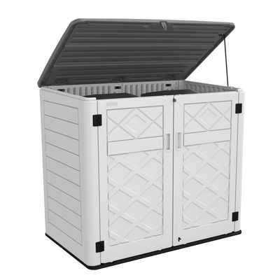 CamelTough Outdoor Garden Storage Cabinet, 135L x 84W x 119H cm 1-Year Warranty, HTC-CT-636