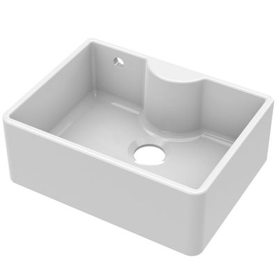 Butler Sink with Overflow & Tap Ledge 595x450x220