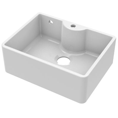 Butler Sink with Overflow & Tap Ledge 595x450x220