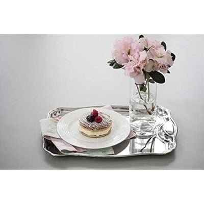 Tramontina Classic 49x34cm Rectangular Stainless Steel Tray with Handles