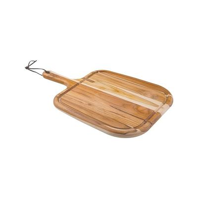 Tramontina Provence 40x27cm Teak Wood Steak Board with Handle with Mineral Oil Finish