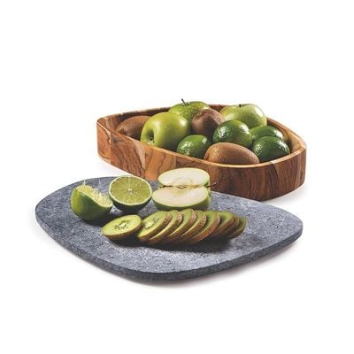 Tramontina Concreta Multiuse Bowl with Stone Lid