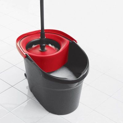 Vileda Easy Wring, Clean spin mop and bucket set with foot pedal, Telescopic Handle 85