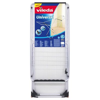 Vileda Universal Steel X-Leg Indoor Cloth Dryer 18M