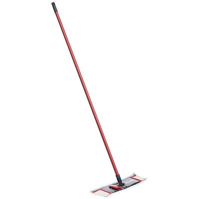 Vileda ActiveMax Lavatutto Micro &amp; Cotton Flat Mop, Trapezoid-shaped, Telescopic handle, High absorbency