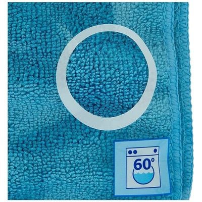 Vileda Microfibre floor cloth, Superior Cleaning ,Maximum Absorbency, Versatile, Blue/Orange, 1 Pc